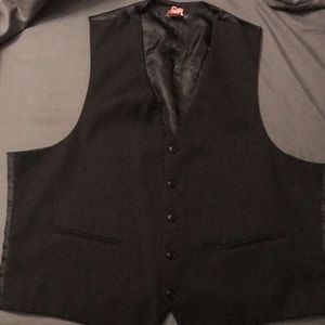 Adolfo XL Men's Black Vest